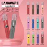 LANA皮革主機 | 通用一代煙彈 · 兩檔調節 · 10色可選 · 高質感皮革